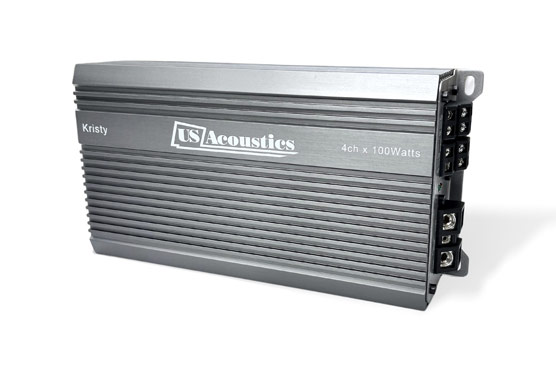 kristy high power car amplifier by US acoustics angle view2