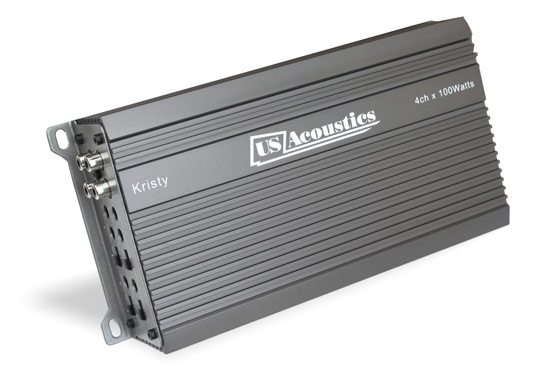 kristy high power car amplifier by US acoustics angle view3