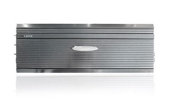 lanna high power 6-channel car amplifier by US acoustics front